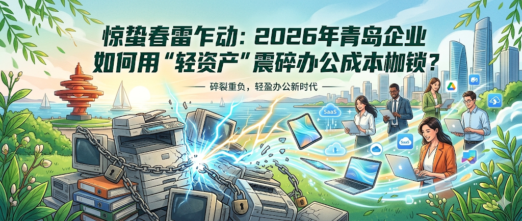 惊蛰春雷乍动:2026年青岛企业如何用“轻资产”震碎办公成本枷锁?