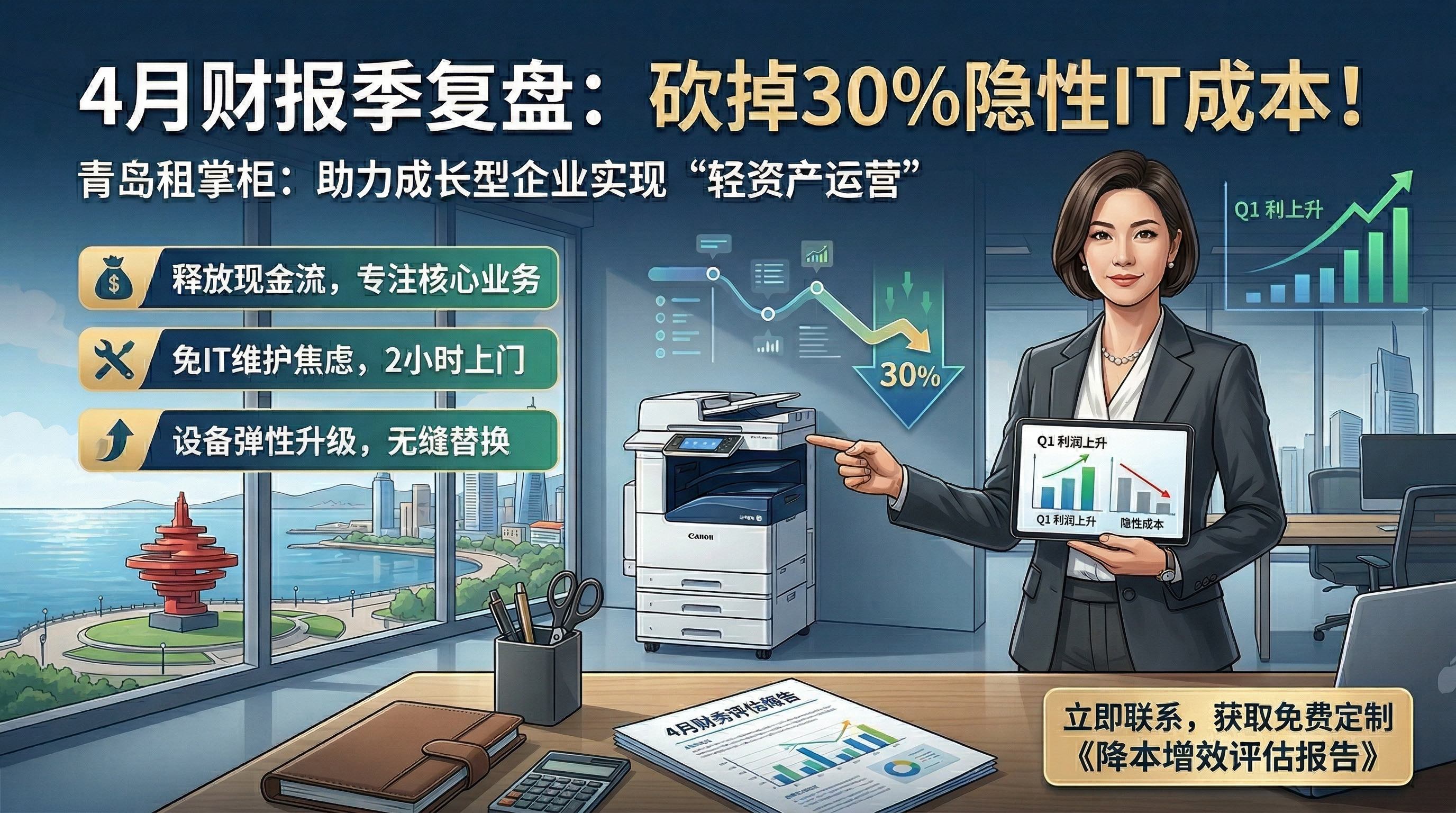 4月财报季复盘:青岛成长型企业如何梳理隐性IT成本?